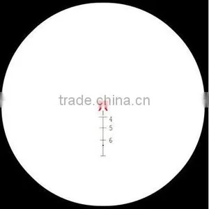 Prismatic Sight Tactical Sinper Fiber Optics 4X32 Green/red Illumination Dot Sight Riflescope With Red Laser thumbnail-6