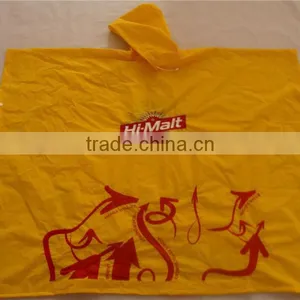 Plastic Vinyl Rain Poncho thumbnail-1