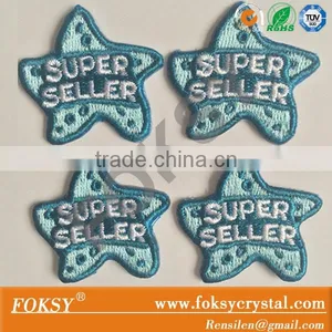 Super Seller Letter Iron-on Embroidered Star Patches for Clothes thumbnail-1