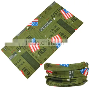 Coolmax Breathable Cycling Scarf/ Seamless Outdoor Sport Head Scarf/printed Cover Scarf thumbnail-1