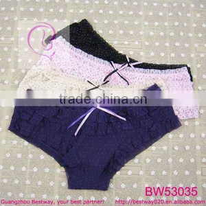 Wholes Sale Ladies Fashion Polk Dot Drape Underwear thumbnail-1