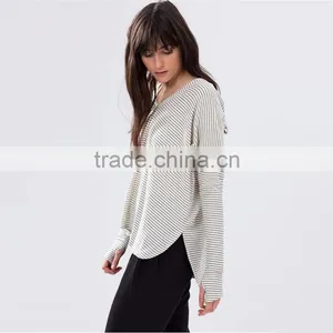 Top 10 T Shirt Brands Loose Long Sleeve T Shirt thumbnail-2