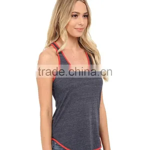 Eco Jersey Graphic Fitness Tank Tops Wholesale thumbnail-4