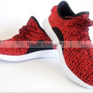 Red Mesh EVA Insole Cotton Fabric Lining Material Sport Shoes Men thumbnail-2