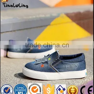 2017 New Wholesale Shoes Fashion New Model Canvas Shoes for Kids thumbnail-1