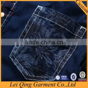 Denim Shirt Mens Jeans Button Up Denim Shirt thumbnail-5