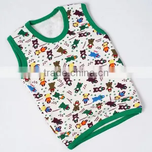 China Factory Custom Thick Kids Thermal Cotton Warm Tank Top thumbnail-5