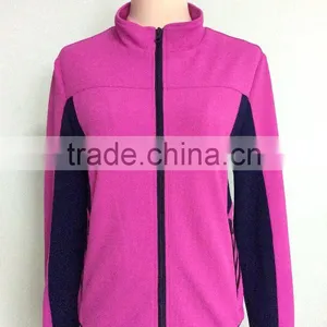 Fashion Custom Fantastic Matching Color Women Contracted Long Sleeve Sportswears Made in China thumbnail-1
