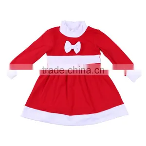 New Arrival Red Christmas Santa Suit Wholesale Children Clothes Christmas Kids Outfits thumbnail-3