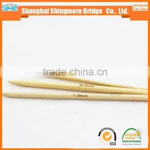 Needle Work Supplier Cheap Wholesale Good Quality 20cm Bamboo Double Point Needle Knitting in Low Price thumbnail-1