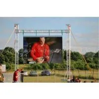High Brightness Waterproof Hanging LED Screen Rental Display Billboard thumbnail-1