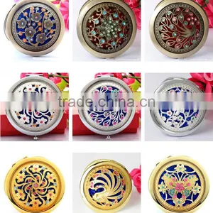 Cosmetic Makeup Hand Mirror,Pop Design Double Compact Magnifying Purse Mirror thumbnail-5