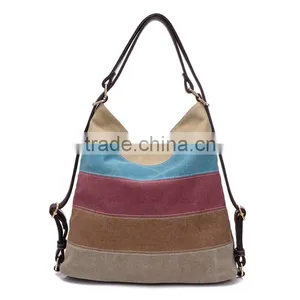 New Fashion Design Women Canvas Tote Bag for Wholesale thumbnail-3
