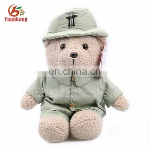 Custom Plush Stuffed Teddy Bear Toy With Clothes for Giveaway thumbnail-1