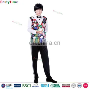 Wholesale Party Costume Adult Playing Card Couples Halloween Costumes thumbnail-2