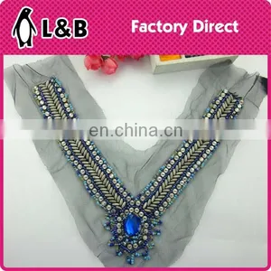 Garment Accessory Fashion Hand Made Wood Beaded Pallet Collar for Women Dress thumbnail-5