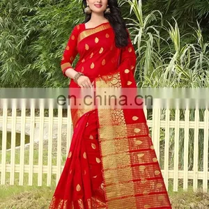 Banarasi Silk Saree thumbnail-1