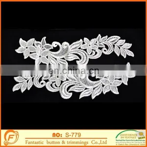 Summer White Flower Neck Collar for Women Dress thumbnail-2