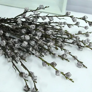 2018 New Style Artificial Plant 17 Fruits 3 Branches Eucalyptus Branch thumbnail-4