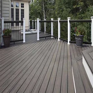 Good Prices Anti-UV Floor Boards Outdoor WPC Decking thumbnail-2