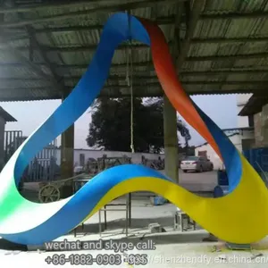 Stainless Steel Sculpture Metal Stainless Steel Ant Sculpture For Community Public Landscape thumbnail-2