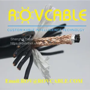 Flexible Pipe CCTV Camera Wire Al Foil Shielded Cable thumbnail-3