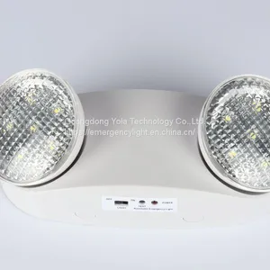 Wall Mounted Twin Spot Automatic Emergency Light Home Hotel Lights thumbnail-3