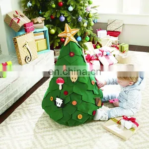 DIY Felt Christmas Tree Ornaments With Merry Christmas Felt Wall Hanging Christmas Decorations thumbnail-6