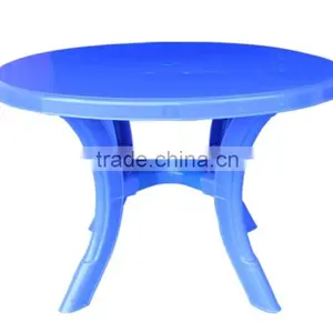Popular Removable Round Plastic Dining Table thumbnail-2