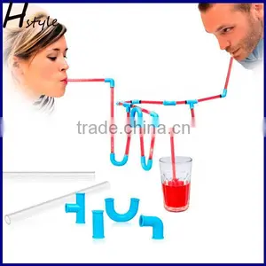 Diy Straw/ Diy Crazy Straw /Plastic Diy Crazy Straw SC011 thumbnail-1