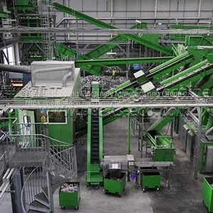 Material Recycling Factory (MRF) Environmental Equipment Factory Municipal Solid Waste Sorting Equipment thumbnail-3