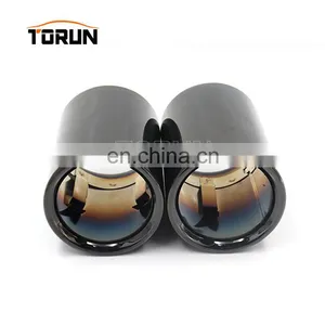 Black Performance m Style Exhaust Muffler for Bmw F10 F18 535 thumbnail-3