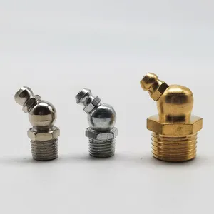 Metric Hydraulic Grease Fittings - M6 M8 M10 Straight, 45 Degree, 90 Degree Angled Grease Fittings thumbnail-4