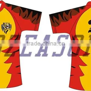 Adult Size Tackle Twill Striped Rugby Jersey Embroidered Logo for University Student thumbnail-2