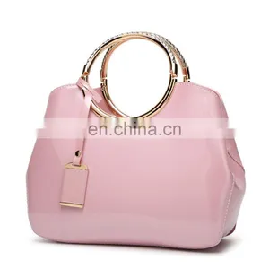New Bright Lacquer Leather, Women's Bag Messenger Bag Handbag One Shoulder/ thumbnail-2