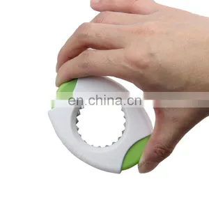 New Plastic Kitchen Gadget Eggshell Topper Cutter thumbnail-3