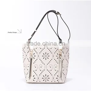New Fashion Manufacturers Hollow Out Tassels Ladies Tote Bags Handbag for Lady thumbnail-3