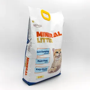 China Supplier Super Clean Natural Mineral Cat Litter Cat Sanitary Sand 100% Dust Free Black thumbnail-3