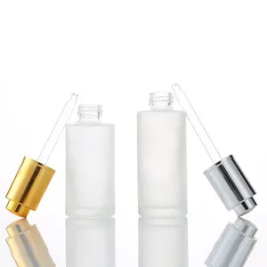 High Quality Good Price Flat Shoulder Drpper Bottle With Press Button thumbnail-5