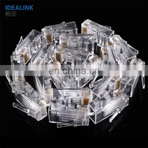 Low Price Male 8p8c Rj45 Connector 100pcs Set Cat6 Rj45 Modular Plug thumbnail-3