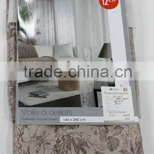 BURN OUT CURTAIN WITH 8 GROMMETS thumbnail-1