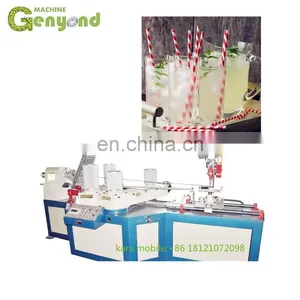 Facttory Paper Straw Production Line Processing Plant Spiral Paper Core Tube Maker Making Machine thumbnail-4