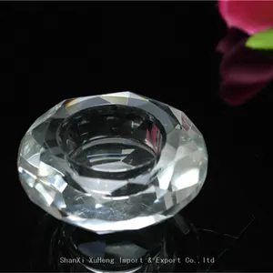 Cheap Wholesale Wedding Favors Crystal Diamond Candle Holder For Souvenirs Guests thumbnail-1
