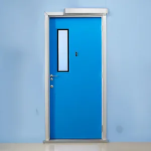 MBS-YP01 Stainless Steel Interior Exit Hospital Medical Automatic Hermetic Sliding Door Modular Operator Room System thumbnail-1