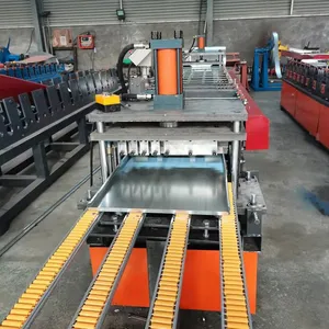 Howann Factory Supply Shop Metal Steel Storage Pallet Upright Rack Roll Forming Machine for Shelf Shelves thumbnail-4