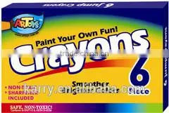 6 Pens Crayons In 1.1 Cm In Diameter B0010 thumbnail-1