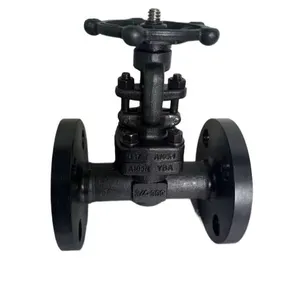 API Factory Hot Sale High Pressure High-Temperature Class150 Forged Steel A105 Flange 1500LB Globe Valve thumbnail-3
