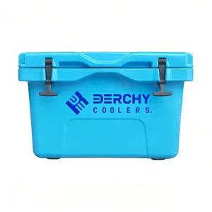 35L Hard Cooler Insulated Ice Chest Box Holds Ice for More Days Portable Cooler With Handle thumbnail-4