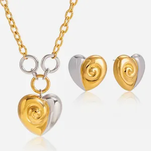 Scratch Resistant Stainless Steel Necklace With 0.5 Micron TiN Layer & 2-Year Color Retention thumbnail-1