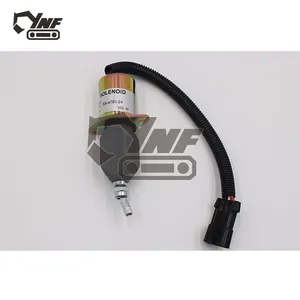 24V Fuel Stop Solenoid SA-4780-24 1751ES-24A7UC9B5S5 99453479 Cut off Solenoid for Excavator Construction Machinery Parts thumbnail-3